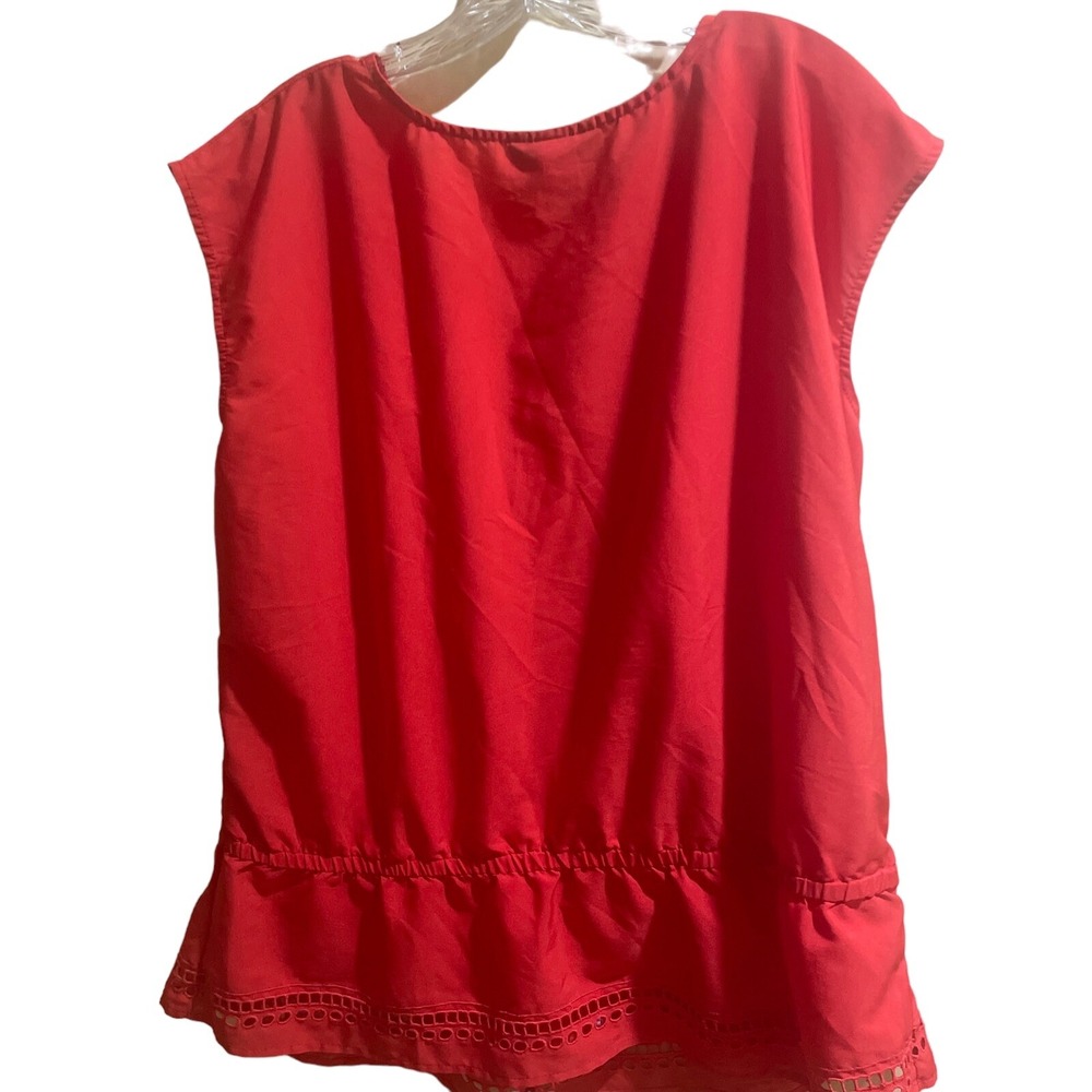 Lane Bryant T-Shirt Size 16 Red and Orange